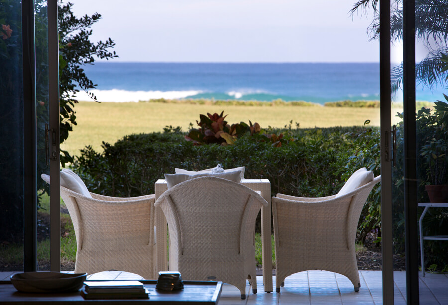 Ocean view from a Palm Beach condo