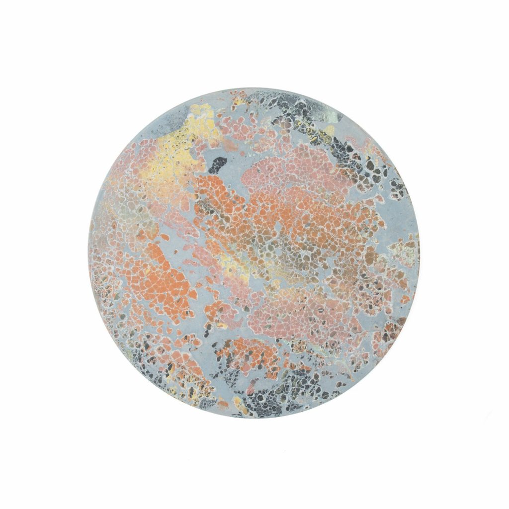 Colorful spinning dishes from Concrete Cat | Corcoran