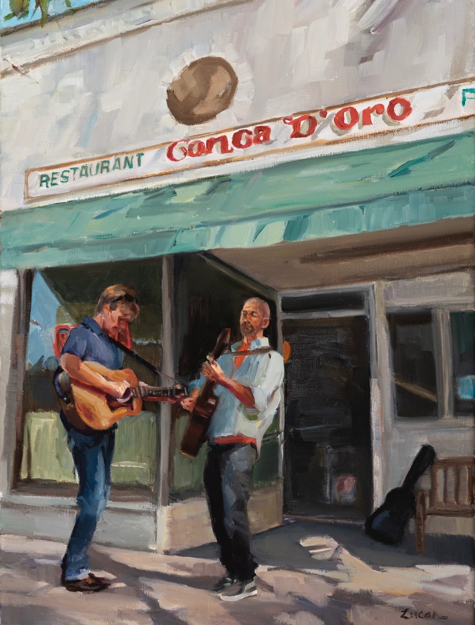 A painting for The Sag Harbor American Music Festival | Corcoran