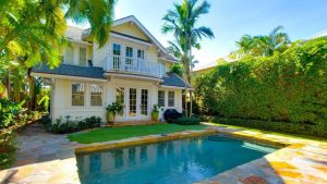 For a more hands-on landlord experience, keep an eye out for homes with rentable guest houses, like 345 Brazilian Avenue in Palm Beach.
