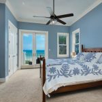 Bedroom at Northwest Florida beach house.