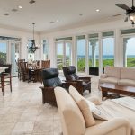 Inside Northwest Florida beach house.