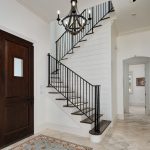 Staircase at Northwest Florida beach house.