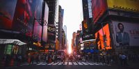 Times Square, by Luca Bravo, courtesy of Unsplash. Click photo for profile.