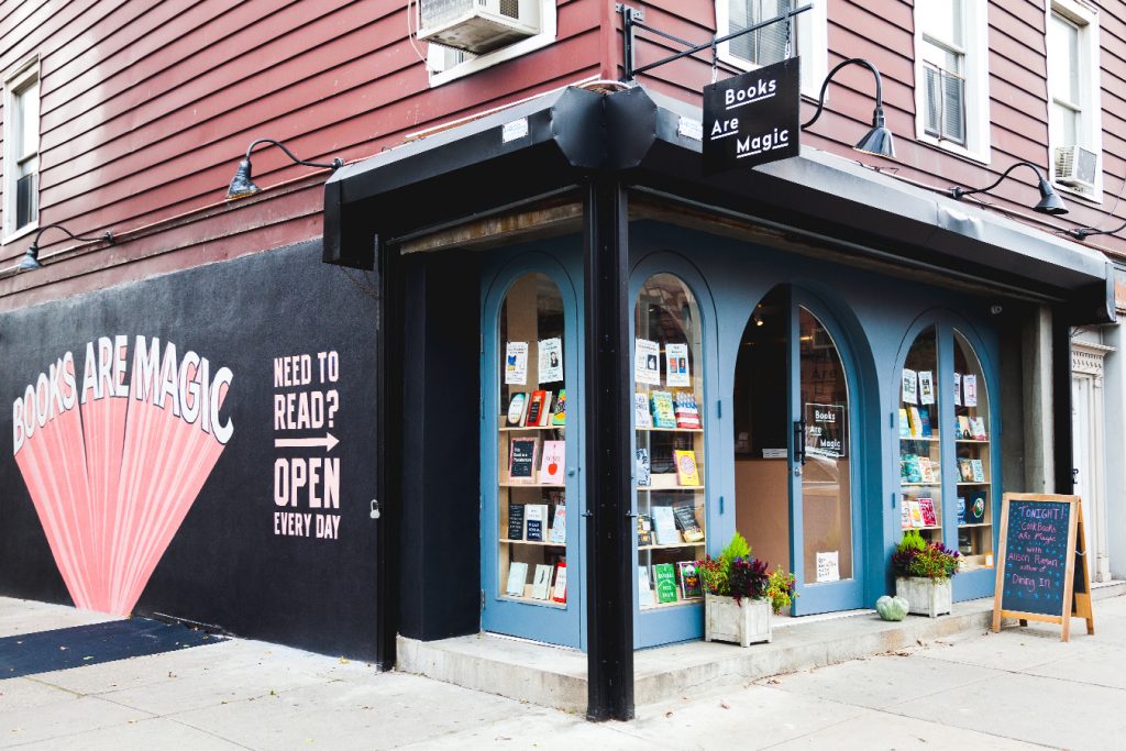 Books Are Magic in Cobble Hill, Brooklyn.