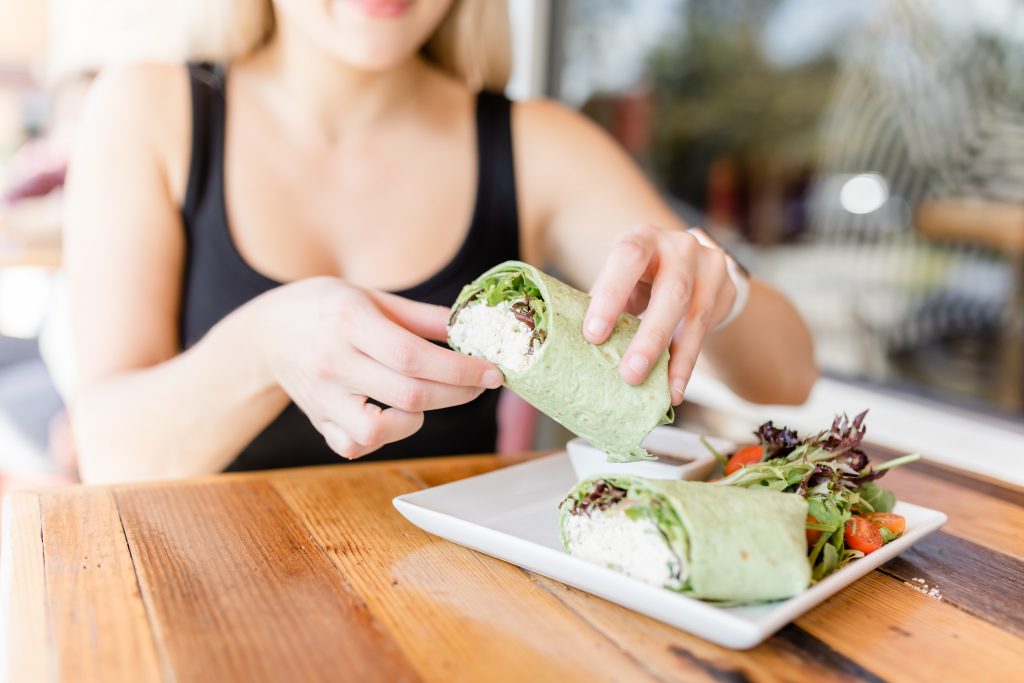Chicken Salad Wrap from Lovebeans