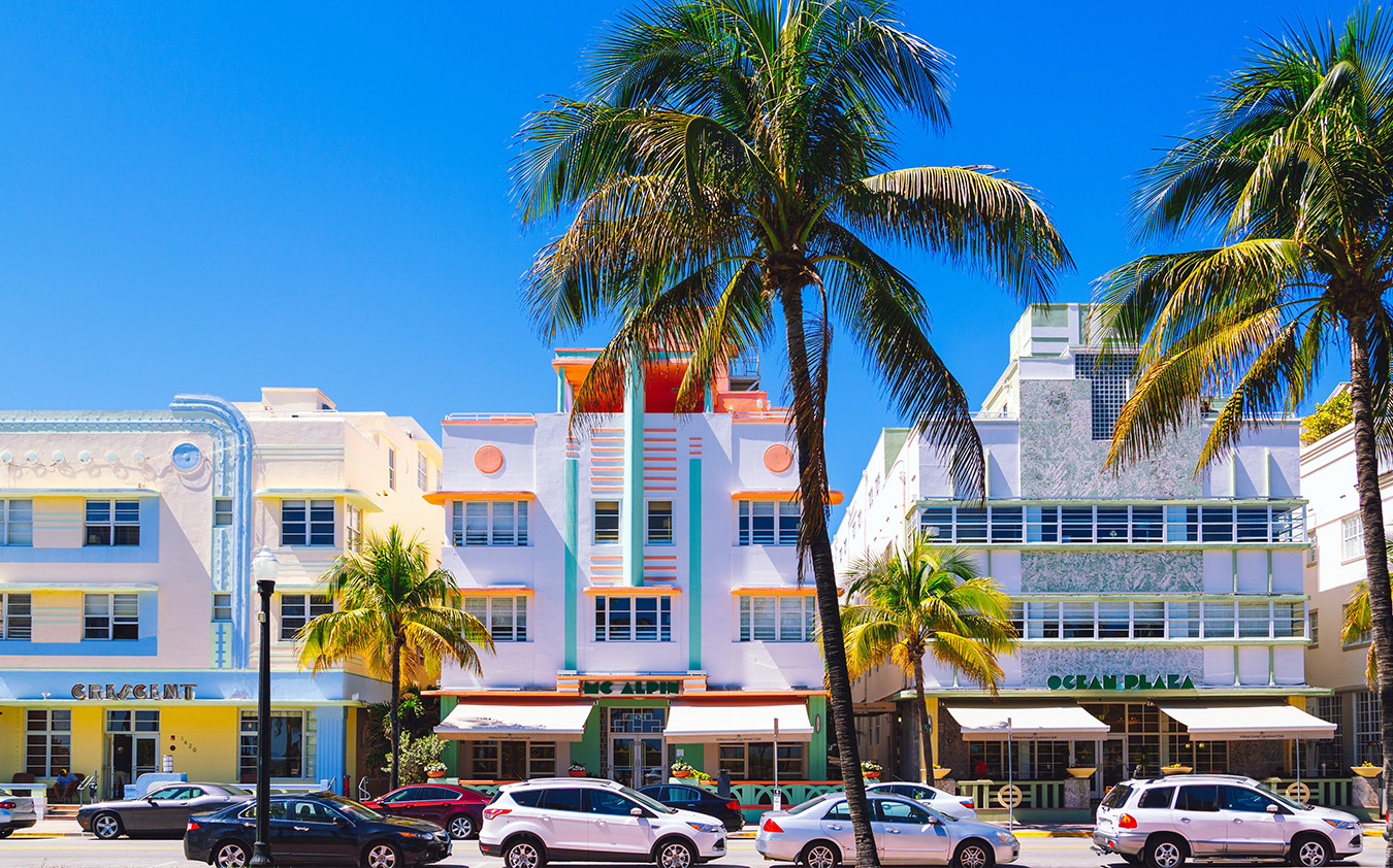 Miami Vibes Art Deco Sans Font