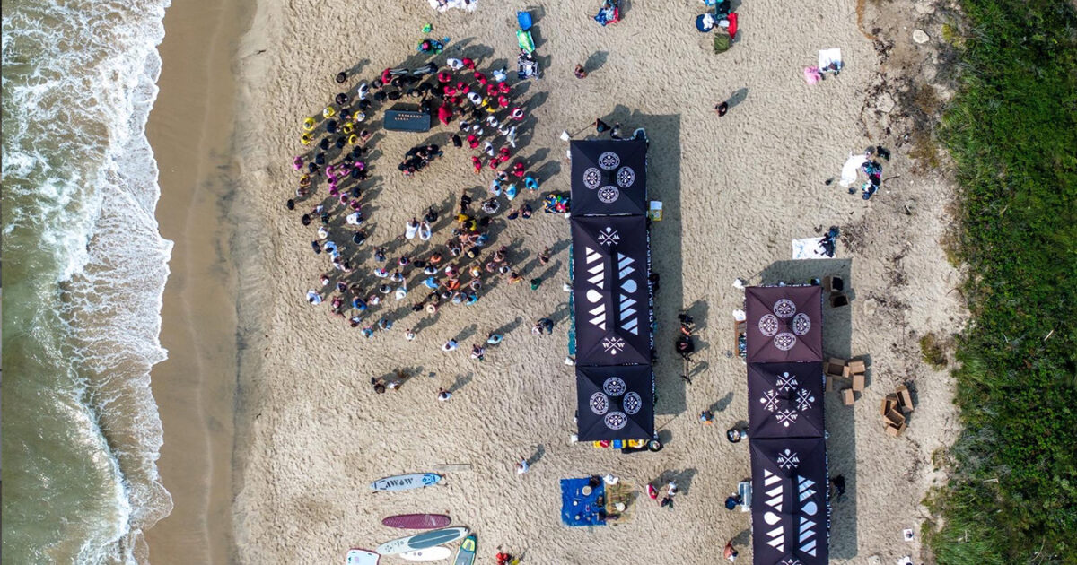 Corcoran Takes ‘A Walk on Water’ in Montauk Inhabit